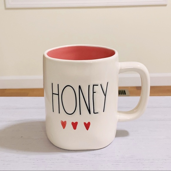 Rae Dunn HONEY water color mug